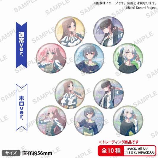 BanG Dream! It's MyGO!!!!! トレーディング缶バッジ Weiβ Schwarz MyGO!!!!! ver. (池袋)