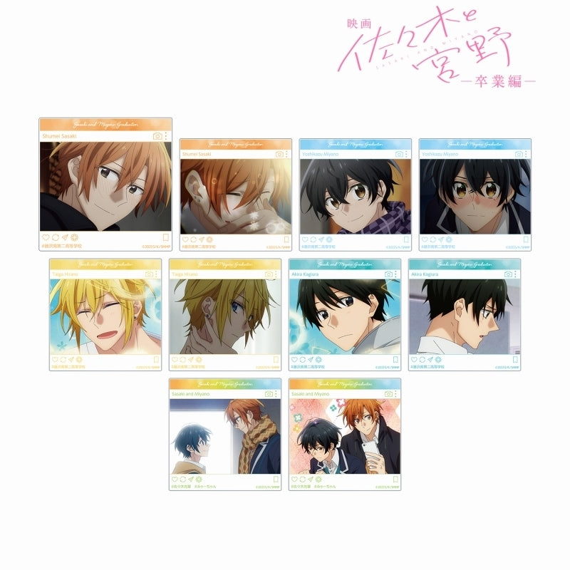 (ｱﾙﾏﾋﾞｱﾝｶ) Movie "Sasaki Miyano - Graduation Edition -" TD SNS styleｱｸﾘﾙｶｰﾄﾞacrylic card