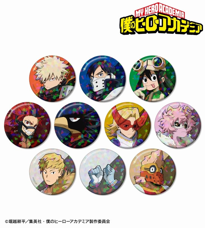 【animate限定】『僕のヒーローアカデミア』 トレーディングホログラム缶バッジ vol.2 ver.B (池袋)