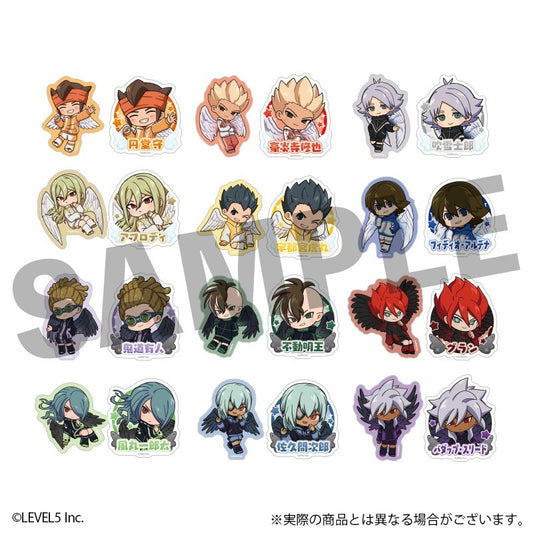 ナズマイレブン 英雄たちのヴィクトリーロード トレーディングミニキャラステッカー 天使&悪魔ver.