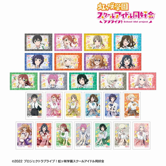 (ｱﾙﾏﾋﾞｱﾝｶ) ﾗﾌﾞﾗｲﾌﾞ! 虹ヶ咲学園ｽｸｰﾙｱｲﾄﾞﾙ同好会 ｷﾞｬﾙ制服ver. TDｲﾝｽﾀﾝﾄｶﾒﾗ風ｲﾗｽﾄｶｰﾄﾞ