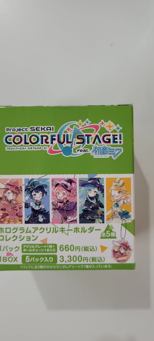 プロジェクトセカイ カラフルステージ！ feat. 初音ミク　ホログラムアクリルキーホルダーコレクション(2024オンリーショップイラスト)／MORE MORE JUMP！ tcb