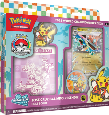 紫色 POKEMON TCG - WORLD CHAMPIONSHIPS DECK 2025 JOSE CRUZ GALINDO-RESENDIZ
PULT BOMB