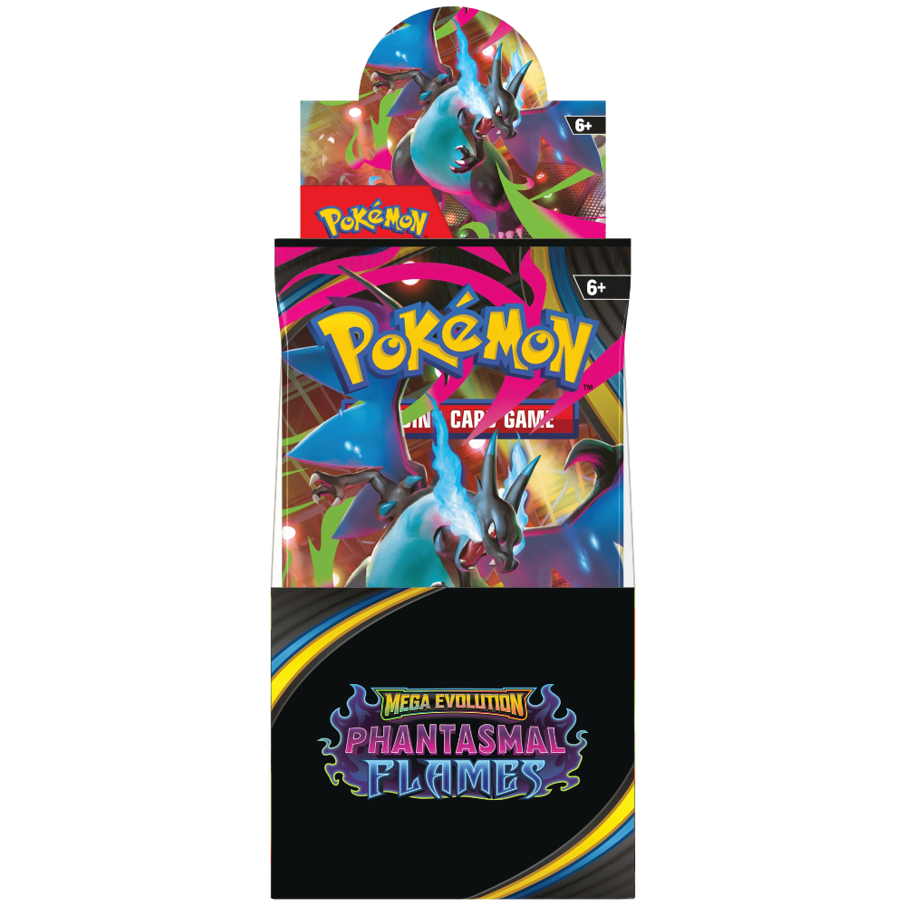 (18Pack)Pokemon Mega Evolution: Phantasmal Flames Half Booster pack (ENG)