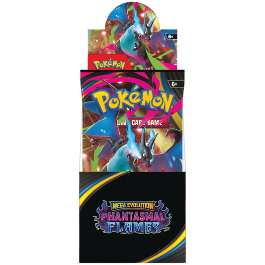 (18Pack)Pokemon Mega Evolution: Phantasmal Flames Half Booster pack (ENG)