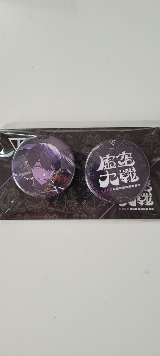 剣持刀也リアルソロイベント【虚空大戦】缶バッジセットAtcb