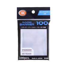 (KMC) sleeve Card Barrier 100 | カードバリアー100【スタンダード】(100枚入)66x91
