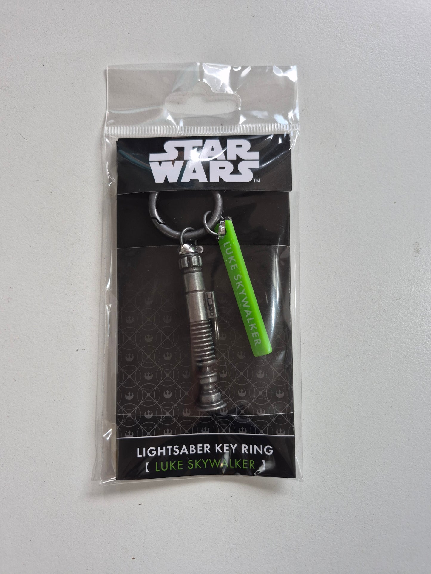 Star Wars Lightsaber key ring LUKE SKYWALKER　SW SAGA ライトセーバーキーホルダー(ルーク･スカイウォーカー)（池袋）