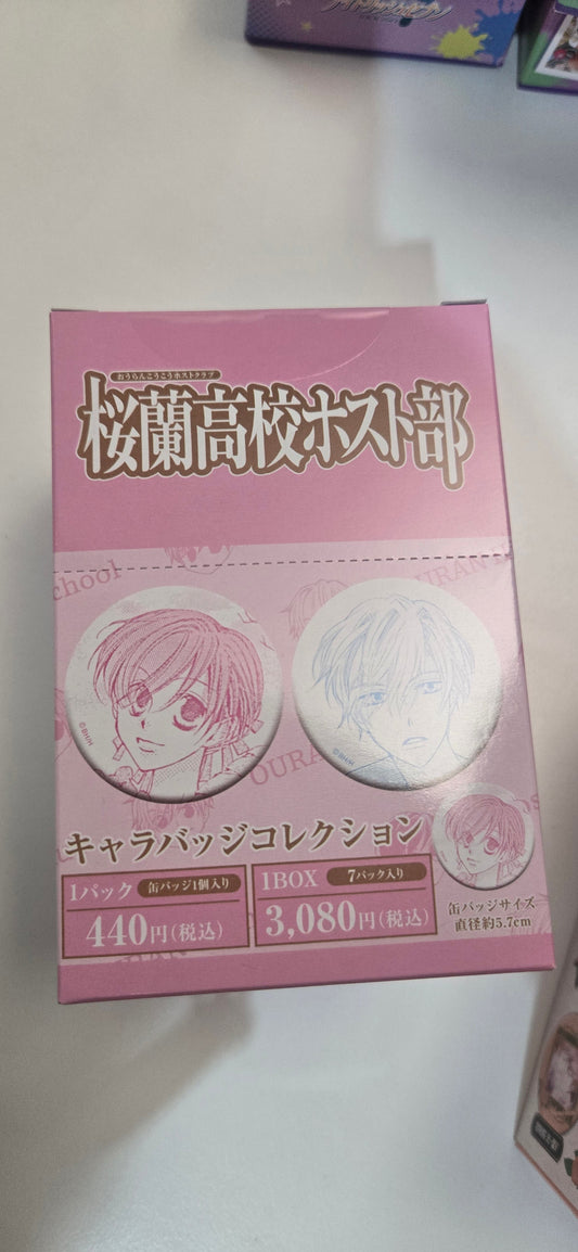桜蘭高校ホスト部 キャラバッジコレクション | Character Badge Collection | 徽章收藏包 - 角色徽章池袋
