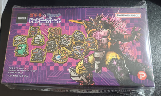 ゴジラVSデジタルモンスター』ドットピンズセット