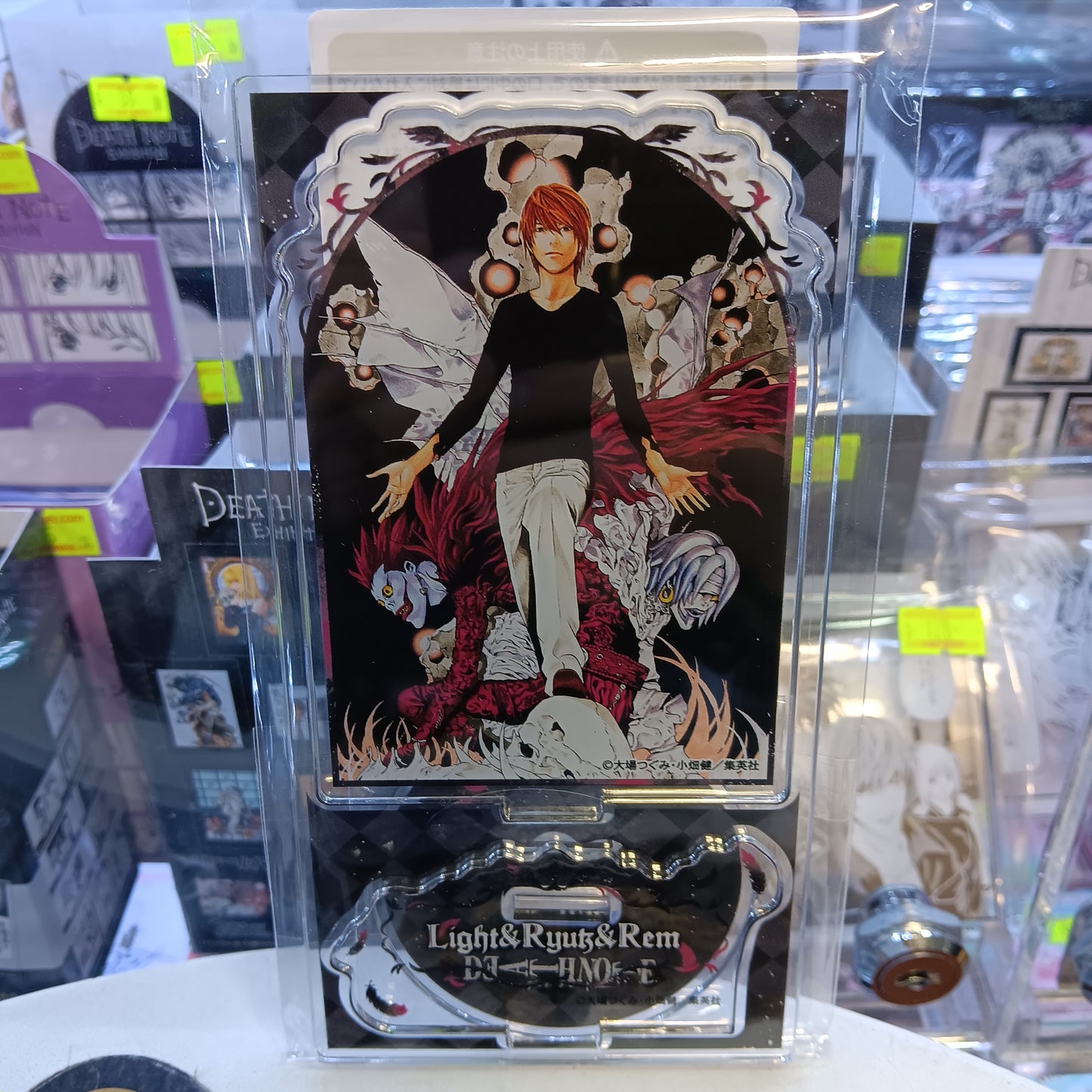 DEATH NOTE ｼﾞｵﾗﾏｱｸﾘﾙｽﾀﾝﾄﾞ 夜神月 リューク レム