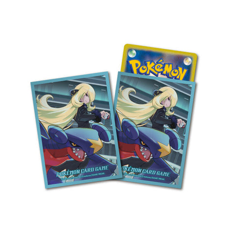 ポケモンカードゲーム デッキシールド シロナ＆ガブリアス Ver.2 | Pokemon「竹蘭＆烈咬陸鯊(シロナ＆ガブリアス) Ver.2」卡套