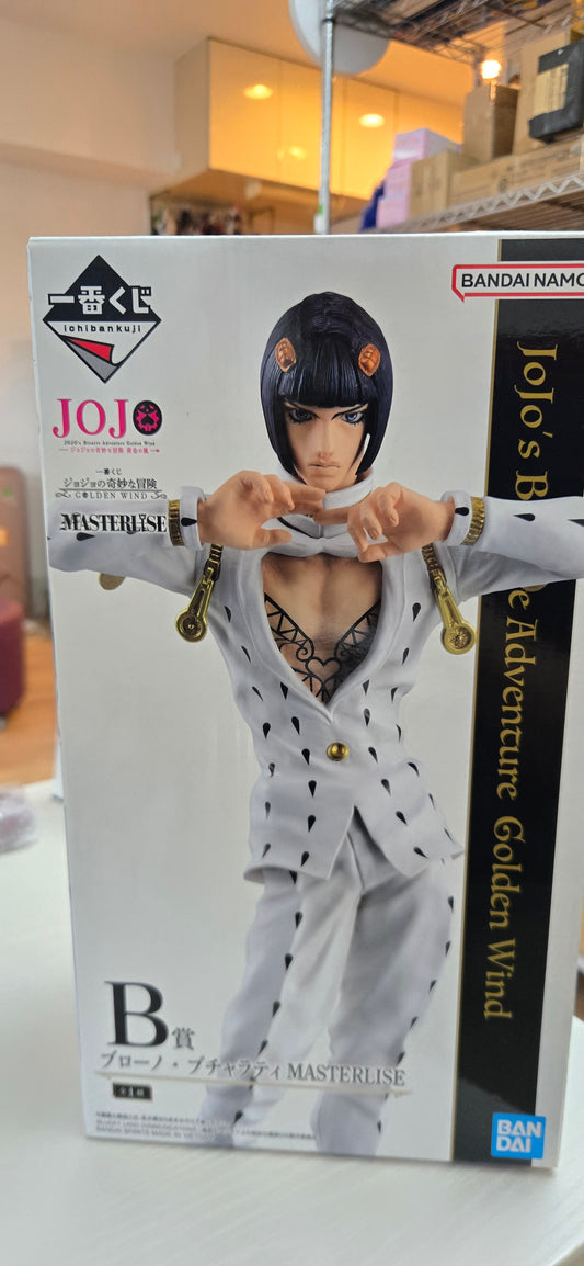 一番くじ ジョジョの奇妙な冒険 GOLDEN WIND B賞 ブローノ・ブチャラティ MASTERLISE (IKE)