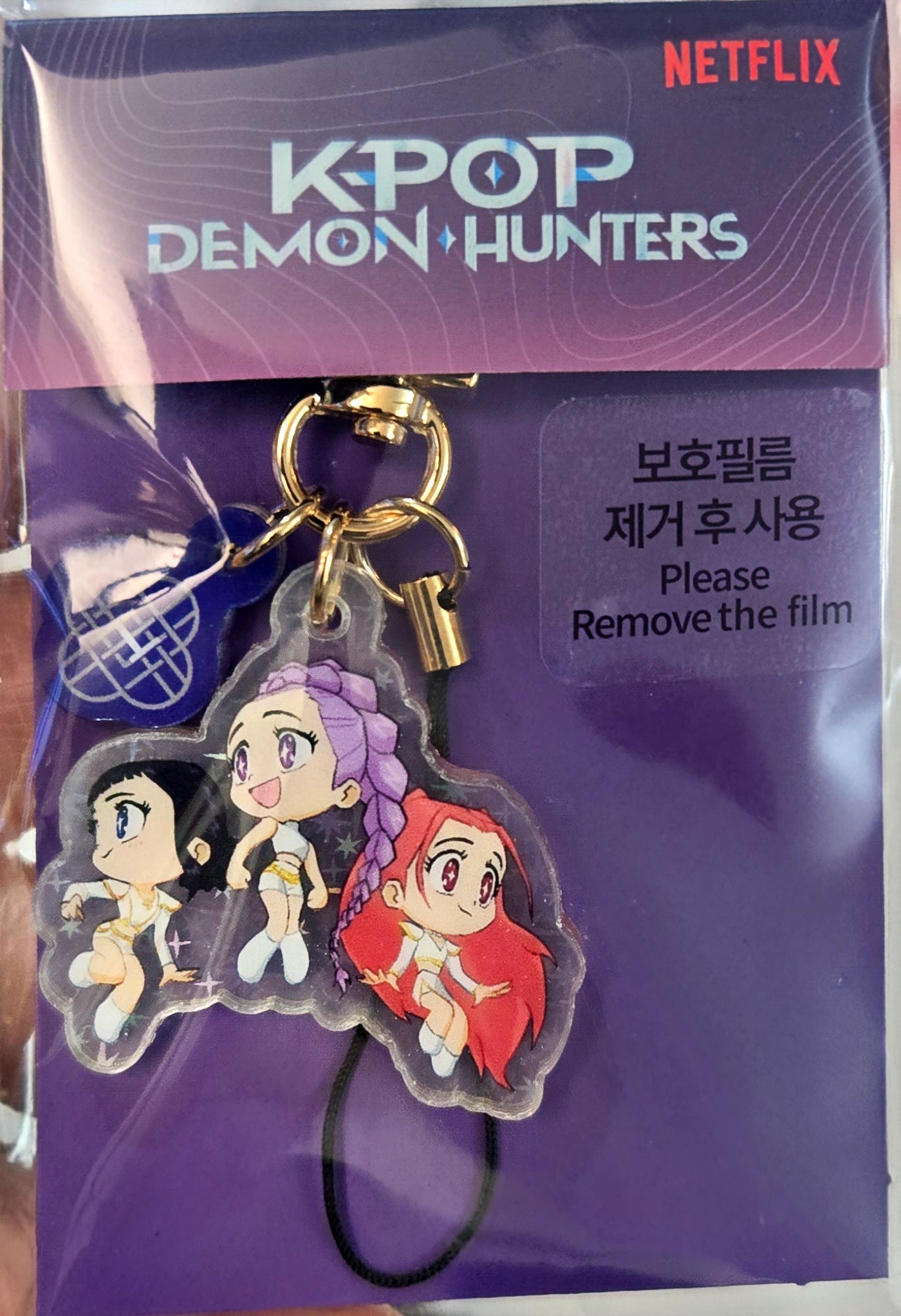 KPOP Demon Hunters 三角色組合壓克力鑰匙圈 / KPOP Demon Hunters Triple Character Acrylic Keychain 池袋