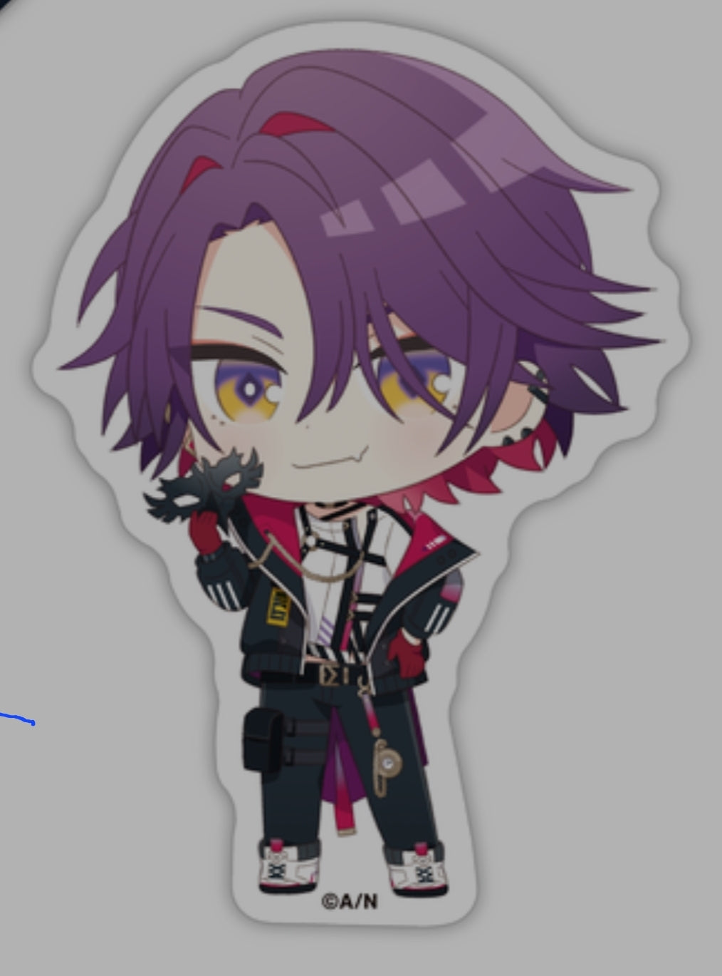 【にじさんじぷち2023】渡会雲雀 ステッカー vtuber sticker