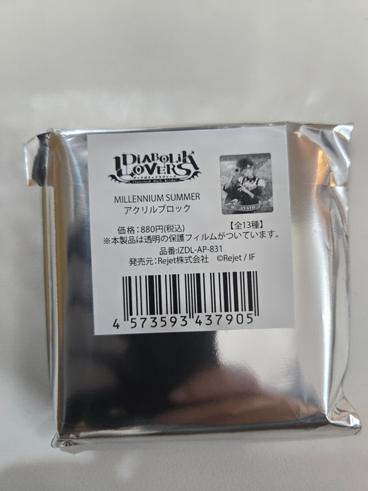DIABOLIK LOVERS MILLENNIUM SUMMER アクリルブロック as.