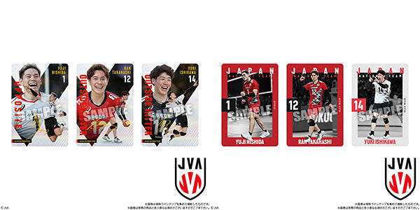 JAPAN NATIONAL VOLLEYBALL TEAM ツインウエハース 2025
