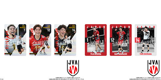 JAPAN NATIONAL VOLLEYBALL TEAM ツインウエハース 2025