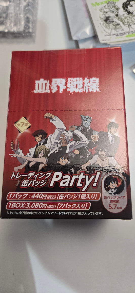 血界戦線 トレーディング缶バッジ Party! - 隨機徽章收藏池袋