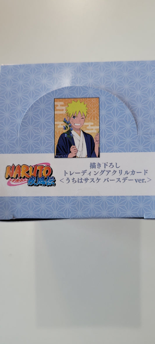 NARUTO-ナルト- 疾風伝 描き下ろし トレーディングアクリルカード ＜うちはサスケ バースデーver.＞ tcs