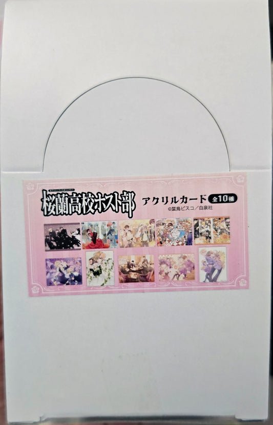 櫻蘭高校男公關部 アクリルカード 全10種 整盒 Ver.2 / Ouran High School Host Club Acrylic Card Complete Box Set Ver.2 (10 Designs)池袋