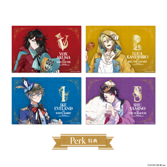 【Luxiem in WONDERLAND】特典イラストカード