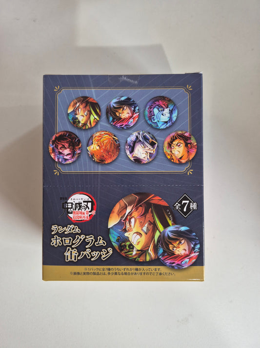 アニメ「鬼滅の刃」 ランダムホログラム缶バッジ 全7種 (IKE)
