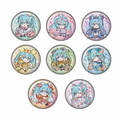 初音ミク あやかしステージ　キラキラ缶バッジ