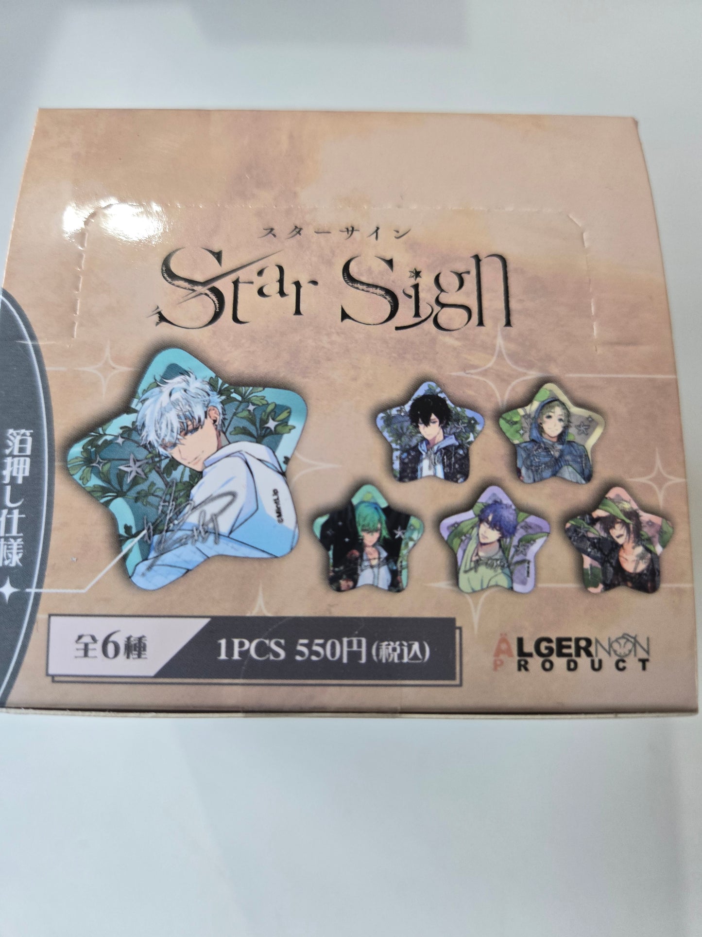 Star Sign 星型缶バッジ TEAM01 tcb