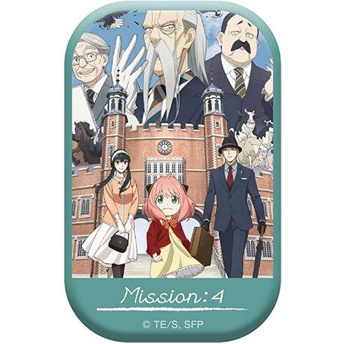 「SPY x FAMILY」 スクエア 缶バッジ MISSION 4 名門校面接試験