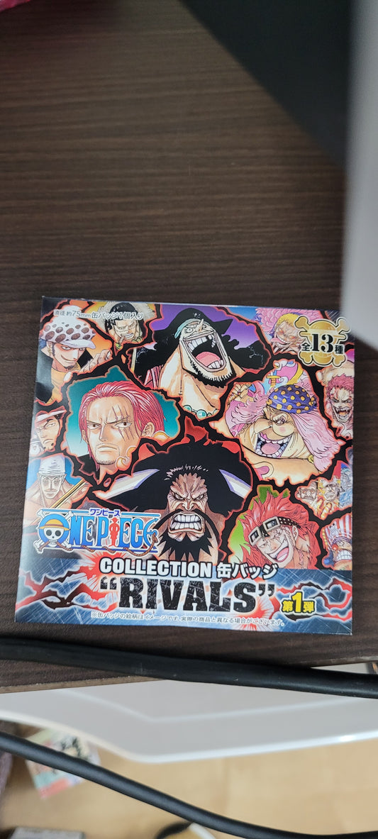 『ONE PIECE』コレクション缶バッジ“ＲＩＶＡＬＳ”　第１弾 tcb