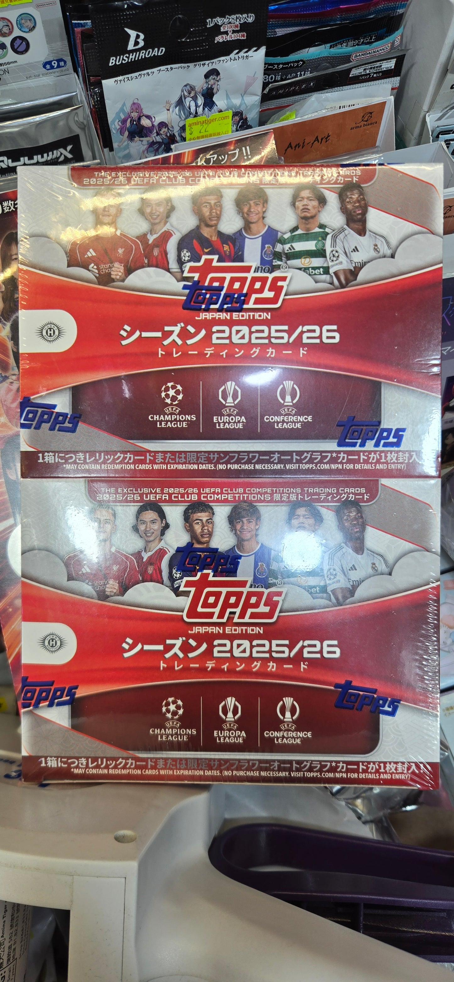 (MINT) Topps UEFA ジャパンエディション2026 Japan Hobby