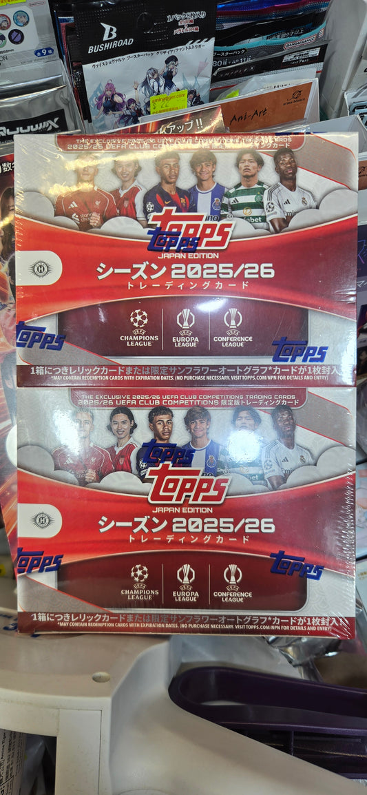 (MINT) Topps UEFA ジャパンエディション2026 Japan Hobby
