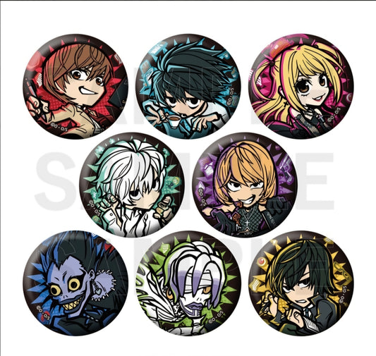 (ｲｰﾃﾞｨｽ) DEATH NOTE イートゥーン トレーディング缶バッジ