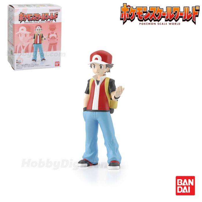 Bandai 食玩 - Pokemon Scale World 關都地區 套裝 (No.6 赤紅)