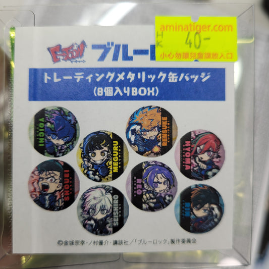 (ｲｰﾃﾞｨｽ) 『ﾌﾞﾙｰﾛｯｸ』 ｲｰﾄｩｰﾝ ﾄﾚｰﾃﾞｨﾝｸﾞﾒﾀﾘｯｸ缶ﾊﾞｯｼﾞ