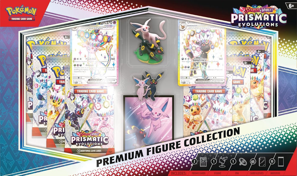 Pokemon TCG: Scarlet & Violet—Prismatic Evolutions Premium Figure Collection -