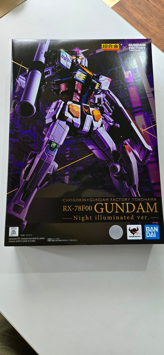 超合金×GUNDAM FACTORY YOKOHAMA RX-78F00 GUNDAM -Night illuminated ver.- (IKE)