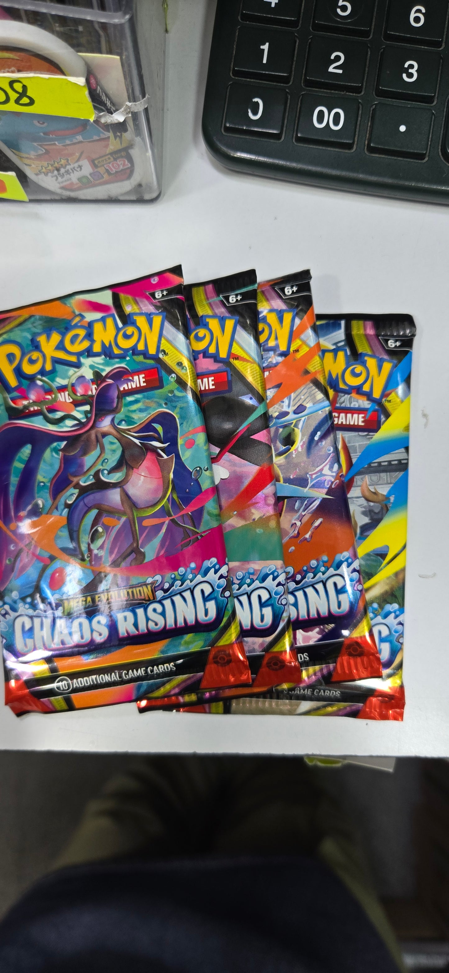 pokemon M4 booster  chaos rising