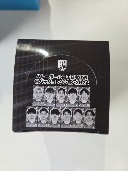 バレーボール男子 日本代表 缶バッジコレクション2024 tcb