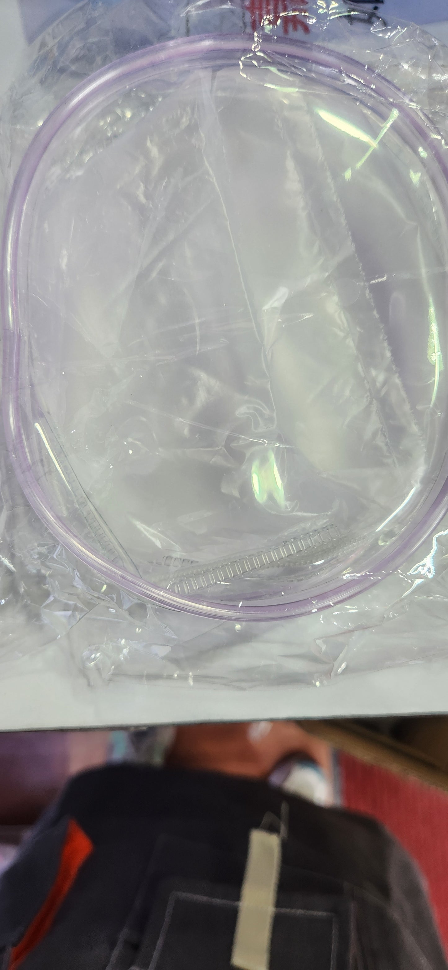12cm橢圓形娃包(紫)Tas