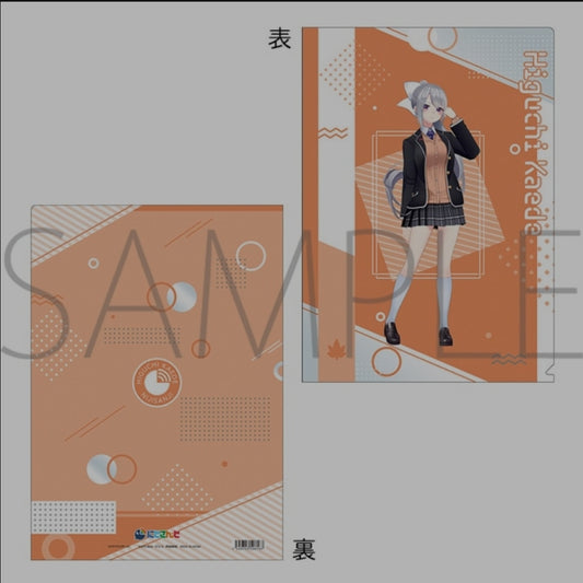 にじさんじ　クリアファイル　樋口楓 vtuber file