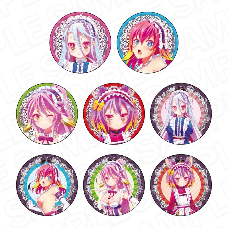 ノーゲーム・ノーライフ ホログラムカンバッジ(ランダム) サイバーメイド ver. 池袋