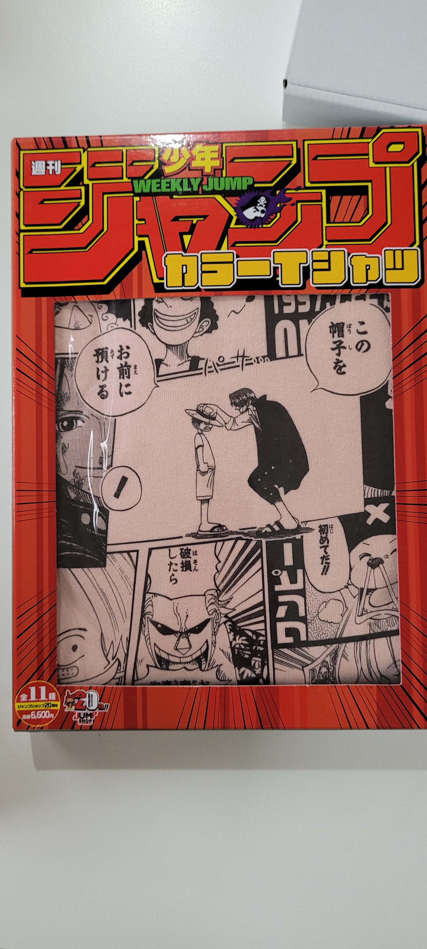『ONE PIECE』ウィークリージャンプカラーTシャツ one piece jump shop T