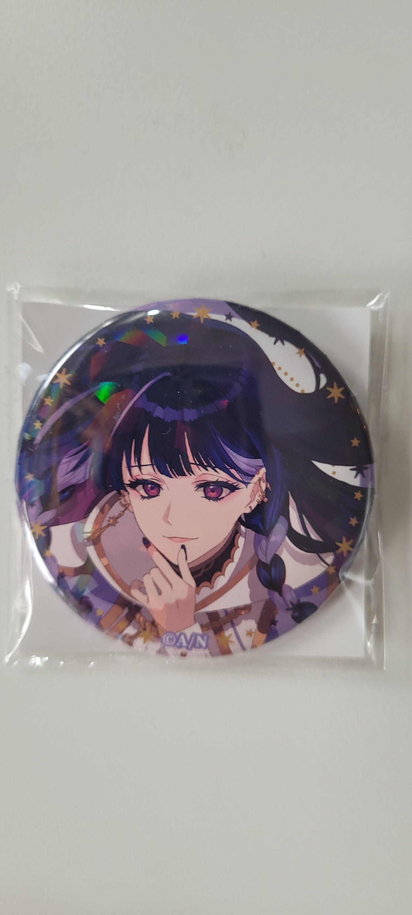 "NIJISANJI EN 3rd Anniversary" Hologram Badge Meloco Kyoran tcb