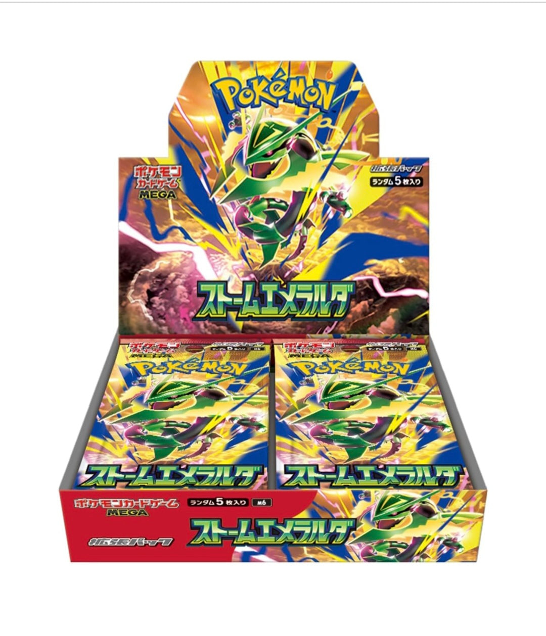 (Pokemon) ﾎﾟｹﾓﾝMEGA 拡張パック ストームエメラルダ M6