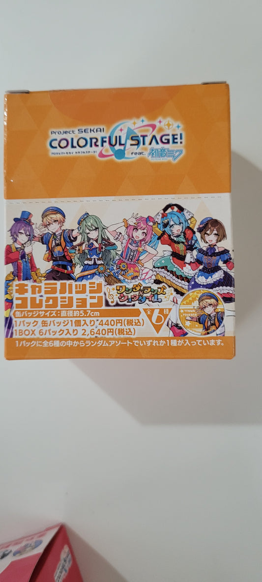 プロジェクトセカイ カラフルステージ！ feat. 初音ミク　キャラバッジコレクション(2024オンリーショップイラスト)／ワンダーランズ×ショウタイム tcb