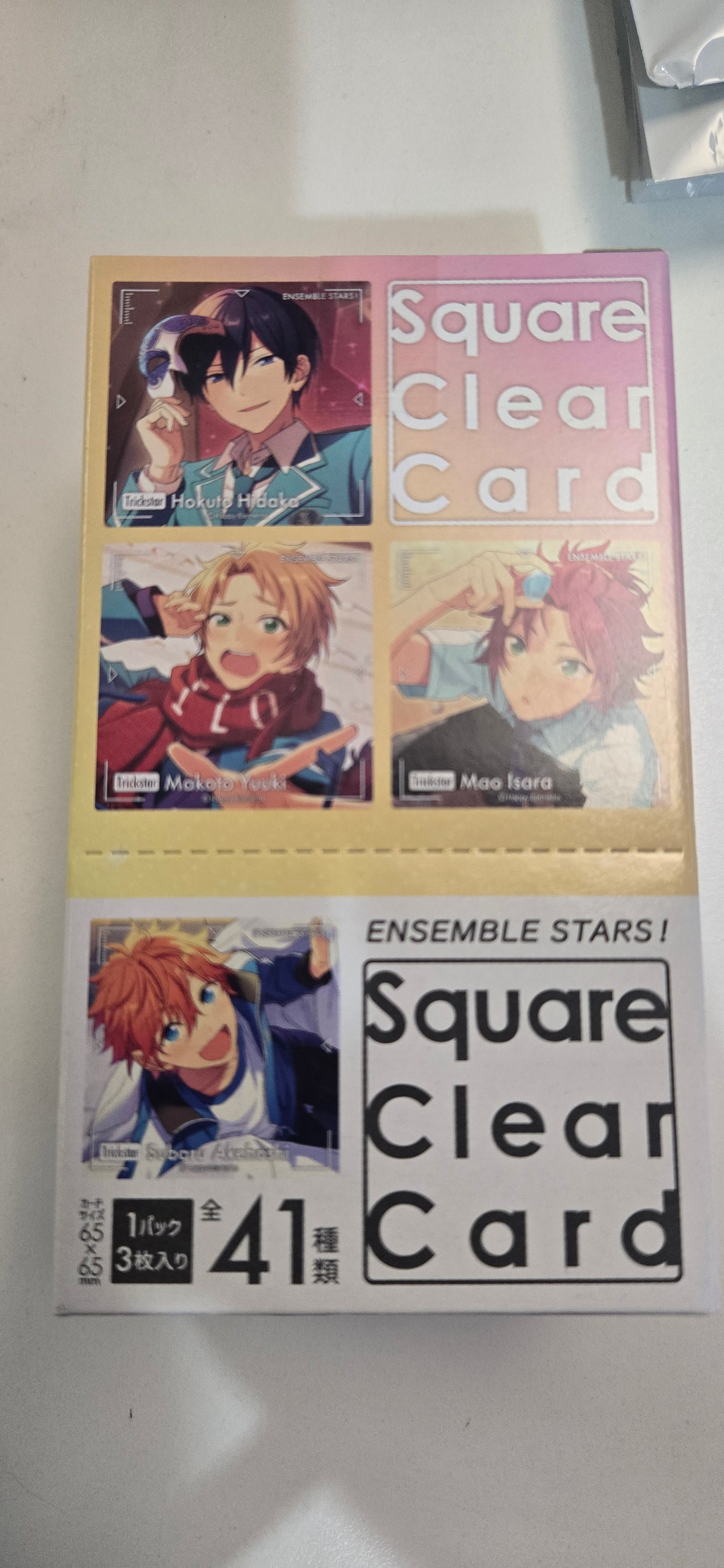 ENSEMBLE STARS! Square Clear Card 全41種 - 透明卡片收藏池袋