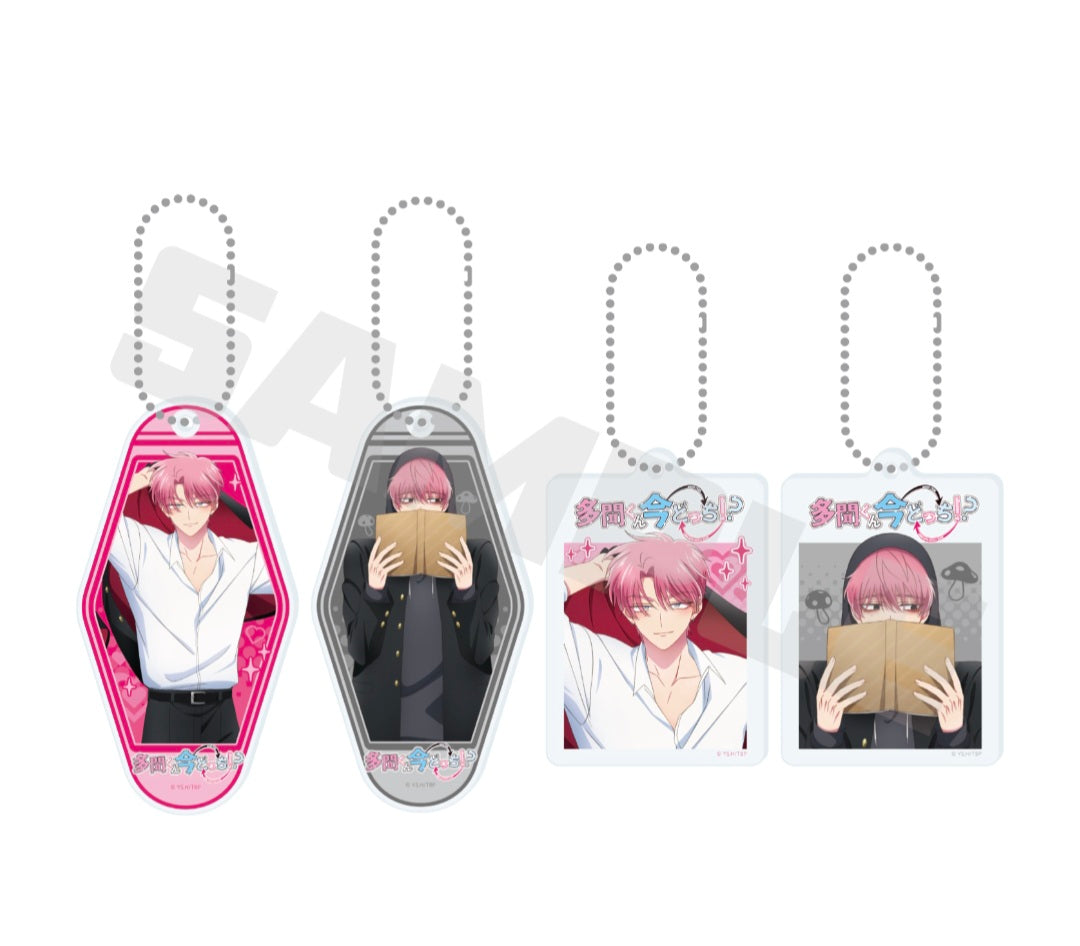 【Village Vanguard限定】 【多聞くん今どっち！？】 トレーディングアクリルキーホルダー＜全4種セット＞(池袋)