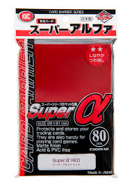 (KMC) カードバリアー スーパーアルファ　レッド